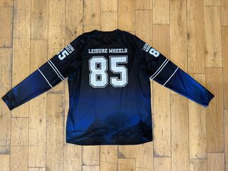 LEISURE WHEELS TEAM 2025 MTB JERSEY click to zoom image