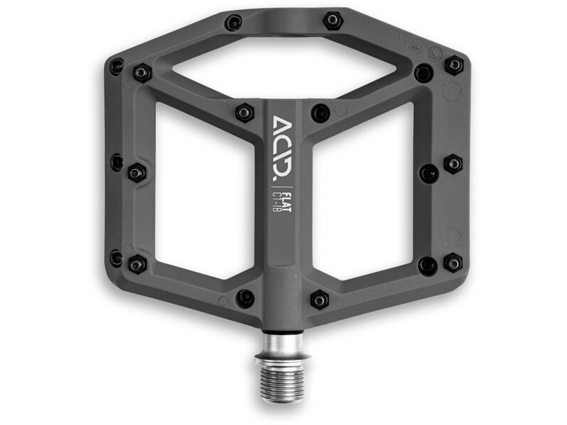 CUBE Pedals Flat C1-ib grey/orange click to zoom image