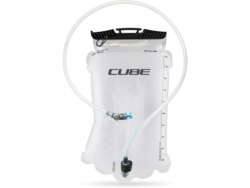 CUBE Hydration Bladder Backpack grey click to zoom image