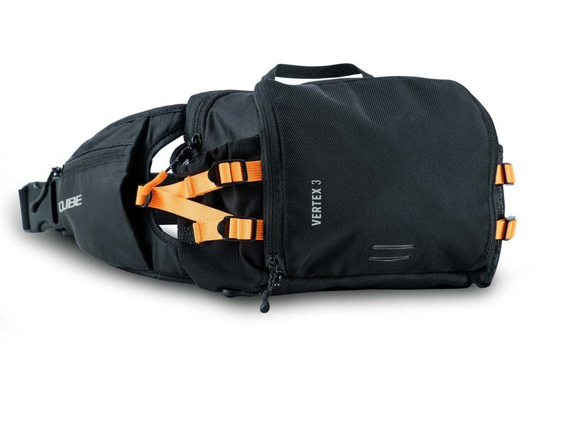 CUBE Hip Bag Vertex 3 Black click to zoom image