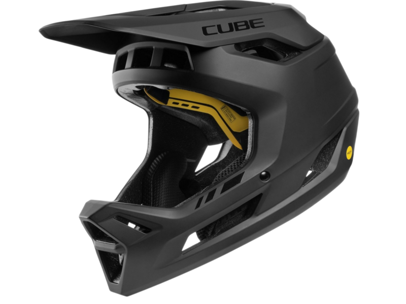 CUBE Helmet Descender Black click to zoom image