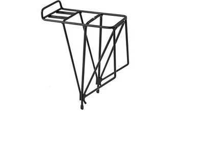 MPART AX4 rear rack with 4 vertical spurs alloy black