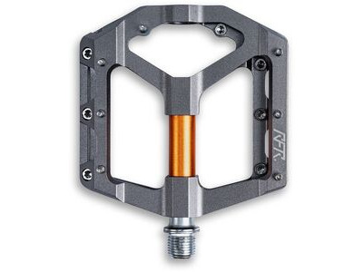 CUBE ACCESSORIES Pedals Flat Slt 2.0 Grey/orange