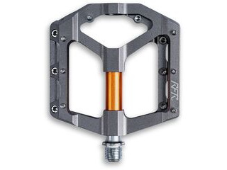 CUBE ACCESSORIES Pedals Flat Slt 2.0 Grey/orange 
