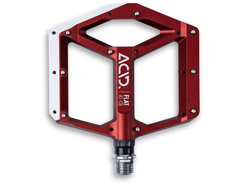 CUBE ACCESSORIES Pedals Flat A1-cb red click to zoom image