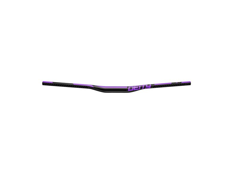 DIETY Ridgeline Aluminium Handlebar 35mm Bore, 15mm Rise Purple 800mm click to zoom image