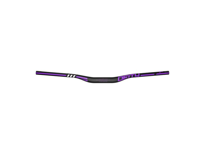 DIETY Skywire Carbon Handlebar 35mm Bore, 25mm Rise Purple 800mm click to zoom image