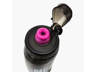 MUC-OFF x Fidlock Twist Bottle 450ml + bike base Smoked click to zoom image