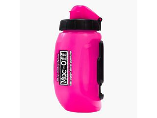 MUC-OFF x Fidlock Twist Bottle 450ml + bike base Pink click to zoom image
