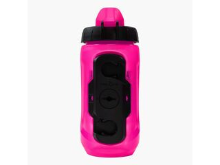 MUC-OFF x Fidlock Twist Bottle 450ml + bike base Pink click to zoom image