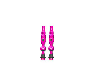 MUC-OFF Tubeless Valves Big Bore Lite Medium 35mm Medium Pink click to zoom image